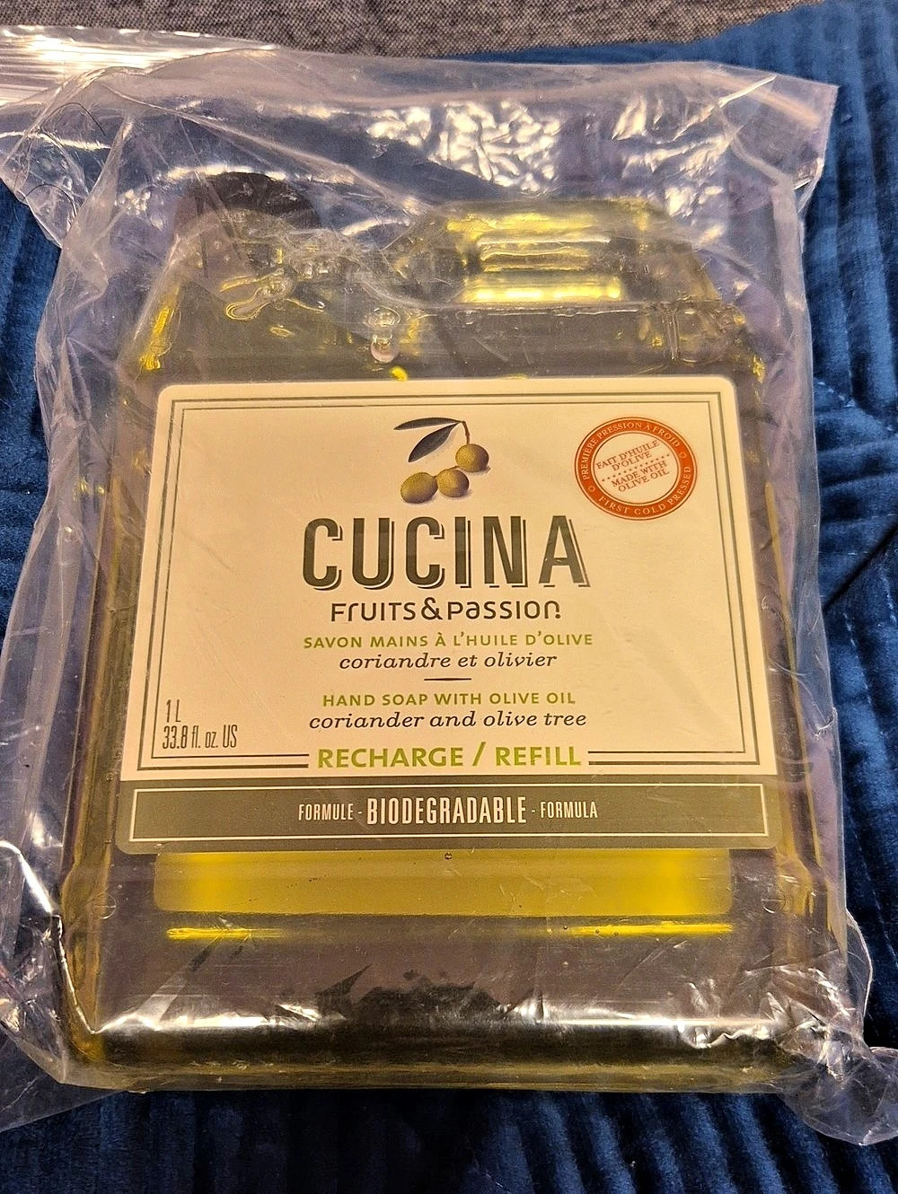 Cucina Fruits & Passion Cucina Coriander & Olive Oil Hand Soap Refill Hand Soap